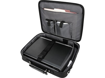 Targus Traditional Notepac Laptop Briefcase, Black Polyester (OCN1)