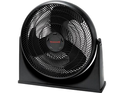 Honeywell TurboForce 18-inch 3-Speed Floor Fan, Black (HF910V1)