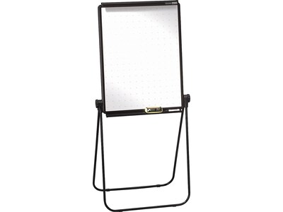 Quartet Unimate Total Erase Dry/Wet Erase Easel, 70, Black Metal (100TE)
