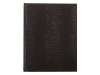 Blueline Executive Hardcover Journal, 8.5" x 10.75", College Ruled, Black, 150 Pages (A10.81)