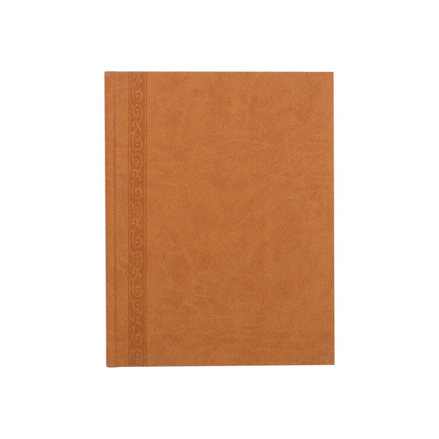 Blueline Da Vinci Hardcover Journal, 7.25 x 9.25, College Ruled, Tan, 150 Pages (A8005)