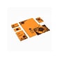 Astrobrights Cardstock Paper, 65 lbs, 8.5" x 11", Cosmic Orange, 250/Pack (22851)