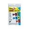 Redi-Tag Standard Page Flags, Sign Here, Assorted Colors, 11 1/16 x 1, 50/Pk (76830)