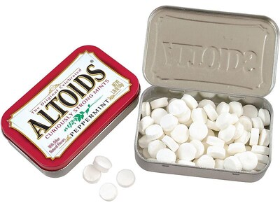 Altoids Peppermint Mints, 21.12 oz., 12/Pack (209-00483)