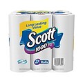 Scott 1-Ply Standard Toilet Paper, White, 1000 Sheets/Roll, 27 Rolls/Carton (13342)