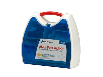 First Aid Only First Aid Kits, 238 Pieces, Blue/White (90698)