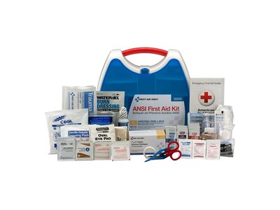 First Aid Only First Aid Kits, 238 Pieces, Blue/White (90698)