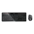 Logitech Solar Combo MK750 Wireless Keyboard & Mouse, Black (920-005002)