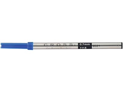 Cross Gel-Ink Pen Refill, Medium Tip, Blue Ink, Each (8521)