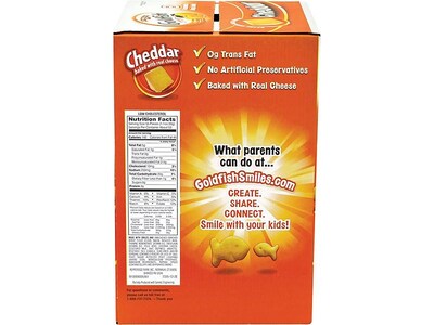 Goldfish Cheddar Crackers, 58 oz., 3 Packs/Box (220-00430)