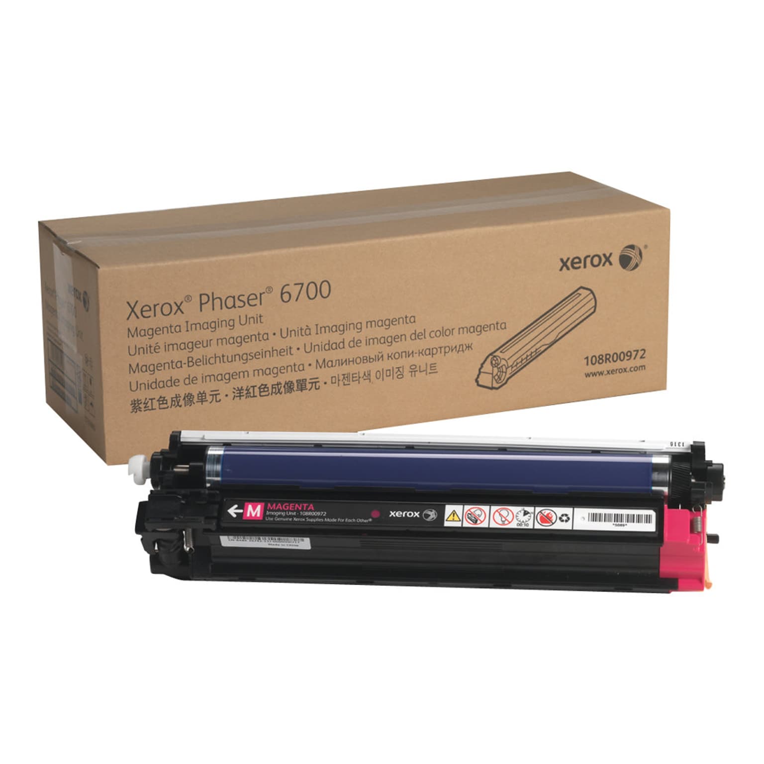 Xerox Phaser 6700 Printer Imaging Unit, Magenta (108R00972)