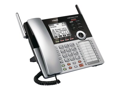 VTech Small Business System 4-Line Phone with Digital Answering, Silver/Black (CM18445)
