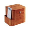 Safco Bamboo Locking Wood Suggestion Box, Cherry (4237CY)