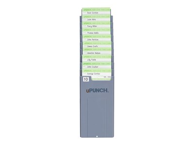uPunch Rack, 10 Pockets (HNTCR10)
