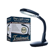 Lavish Home Sunlight Compact Fluorescent (CFL) Desk Lamp, 22H, Black (72-0893)