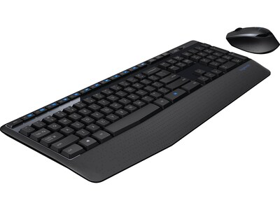 Logitech MK345 Wireless Keyboard & Mouse, Black (920-006481)