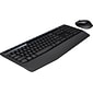 Logitech MK345 Wireless Keyboard & Mouse, Black (920-006481)