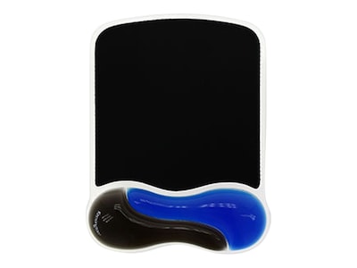 Kensington Duo Gel Mouse Pad, Black/Blue (62401)