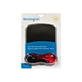 Kensington Duo Gel Mouse Pad/Wrist Rest Combo, Black/Red (62402)