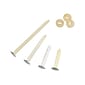 Officemate Round Head Fasteners, Gold, 100/Box (99816)