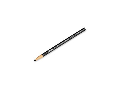 Sharpie Peel-Off China Marker, Black, Dozen (02089)