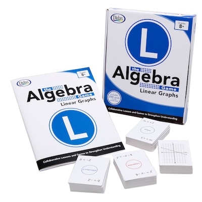 Didax The Algebra Game, Linear Graphs, Grades 7-12 (DD-211753)