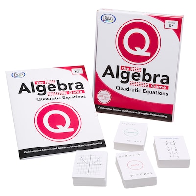 Didax The Algebra Game, Quadratic Equations Basic, Grades 7-12 (DD-211754)