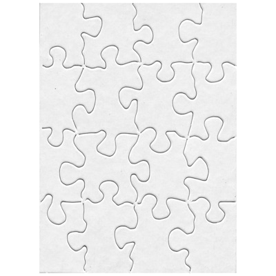 Hygloss Compoz-A-Puzzle®, 4 x 5 1/2 Rectangle, 16 pieces (HYG96123)