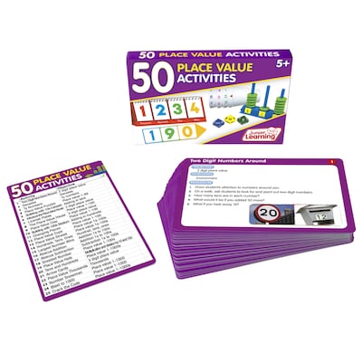 Junior Learning 50 Place Value Activities, Grades 1-3 (JRL327)