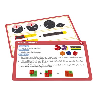 Junior Learning 50 Fraction Activities, Grades 1-5 (JRL331)