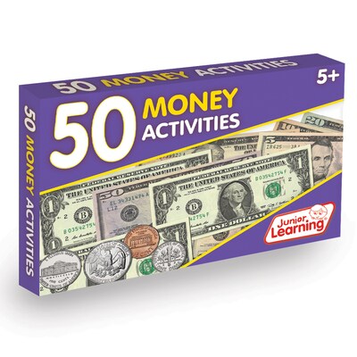 Junior Learning 50 Money Activities, Grades 1-5 (JRL336)