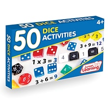 Junior Learning 50 Dice Activities, Grades 1-5 (JRL340)