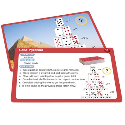 Junior Learning 50 Playing Cards Activities, Grades 1-5 (JRL341)