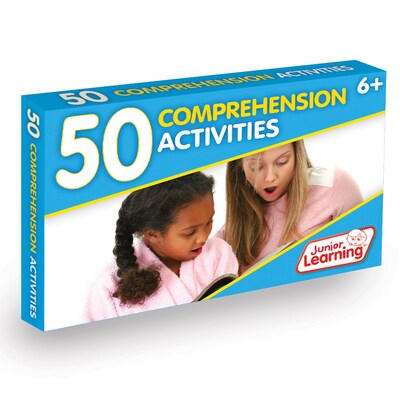 Junior Learning Language Arts Activity Cards, Comprehension, Grades 1+ (JRL355)