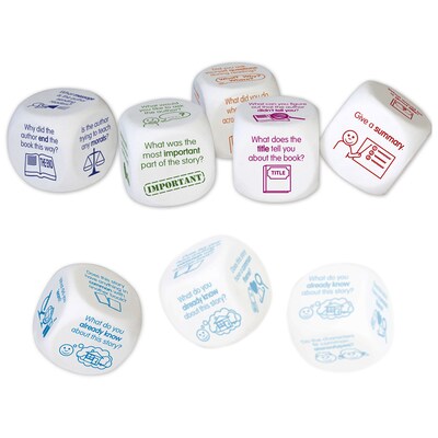 Junior Learning Comprehension Dice, Grades 2-6 (JRL531)
