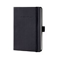 Sigel Hardcover Lined Notebook - A6 Pocket Size with Elastic Closure
