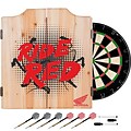 Honda Dart Cabinet Set with Darts and Board - Ride Red