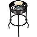 Guinness Black Ribbed Bar Stool - Smiling Pint
