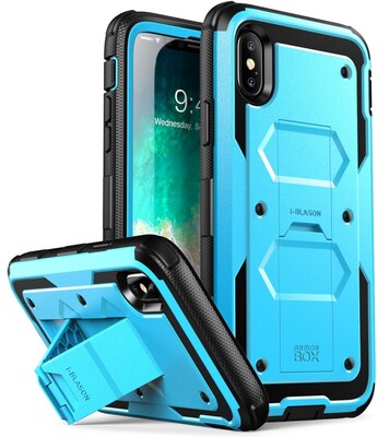 I-Blason Armorbox Blue for iPhone XS Max (IPX6.5-ARMOR-BL)