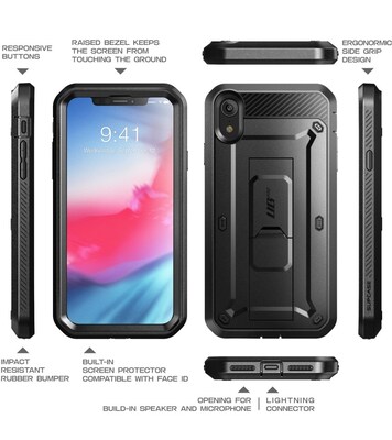 SUPCASE UBPro Black for iPhone XR (S-IPXR6.1-UBP-B)