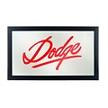 Dodge Logo Mirror - Signature