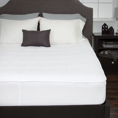 Bluestone Down Alternative Mattress Pad With Fitted Skirt - Twin