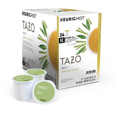 Tazo Zen Green Tea, Keurig® K-Cup® Pods, 24/Box (736091)