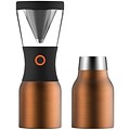 Asobu 40 oz Cold Brew Insulated Portable Coffee Maker, Copper (ADNAKB900COP)