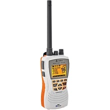 Cobra DSC Floating VHF Marine Radio With Built-in GPS & Bluetooth, White (MRHH600WFLTGPSBT)
