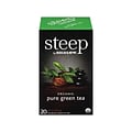 Steep Green Tea Bags, 20/Box (17703)