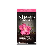 Steep Herbal Tea Bags, 20/Box (17713)