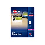 Avery Rotary Cards, White, 150/Box (5386)