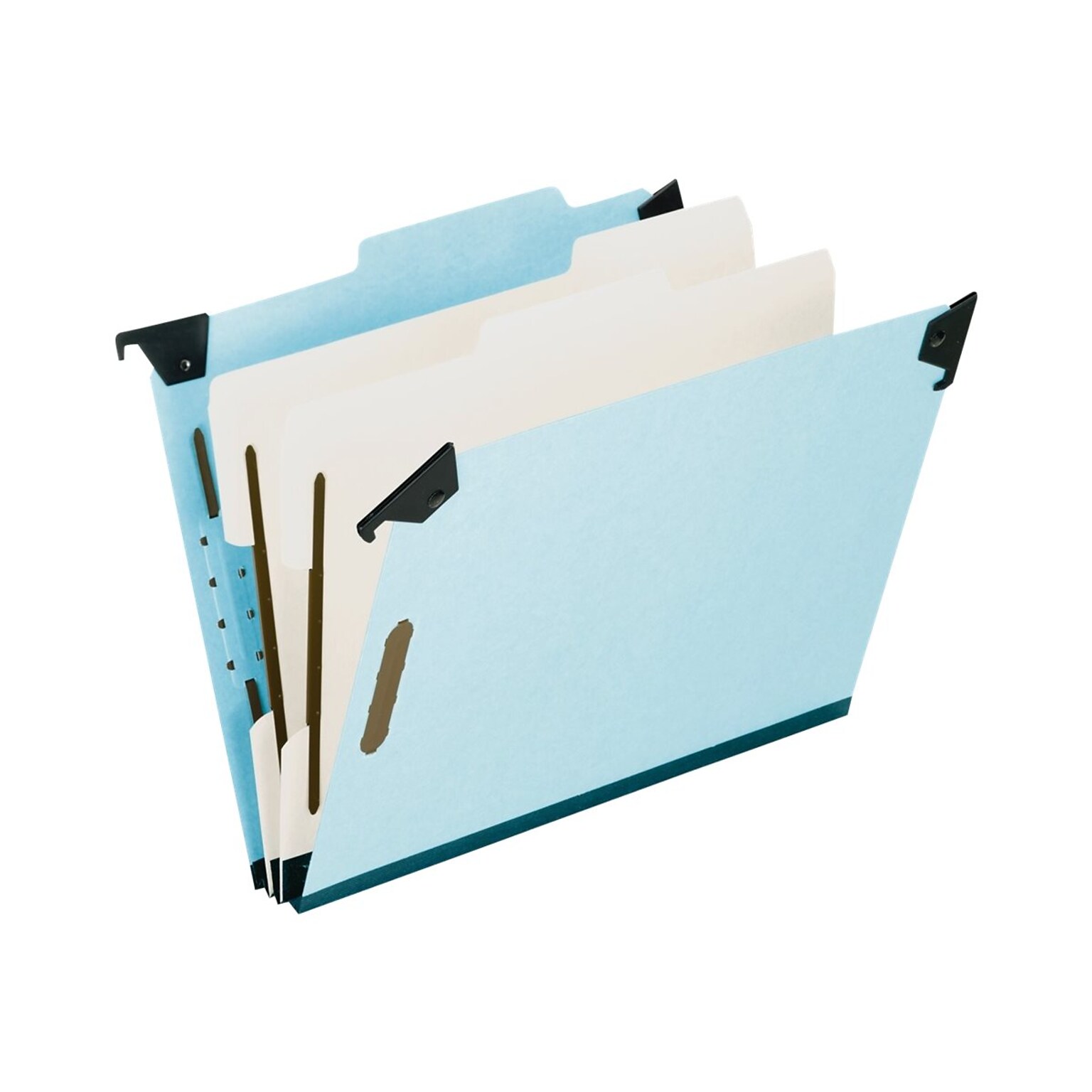 Pendaflex Classification Hanging File Folders, 1/3-Cut Tab, Legal Size, Blue, 10/Box (PFX 59352)