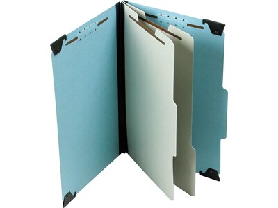 Pendaflex Classification Hanging File Folders, 1/3-Cut Tab, Legal Size, Blue, 10/Box (PFX 59352)